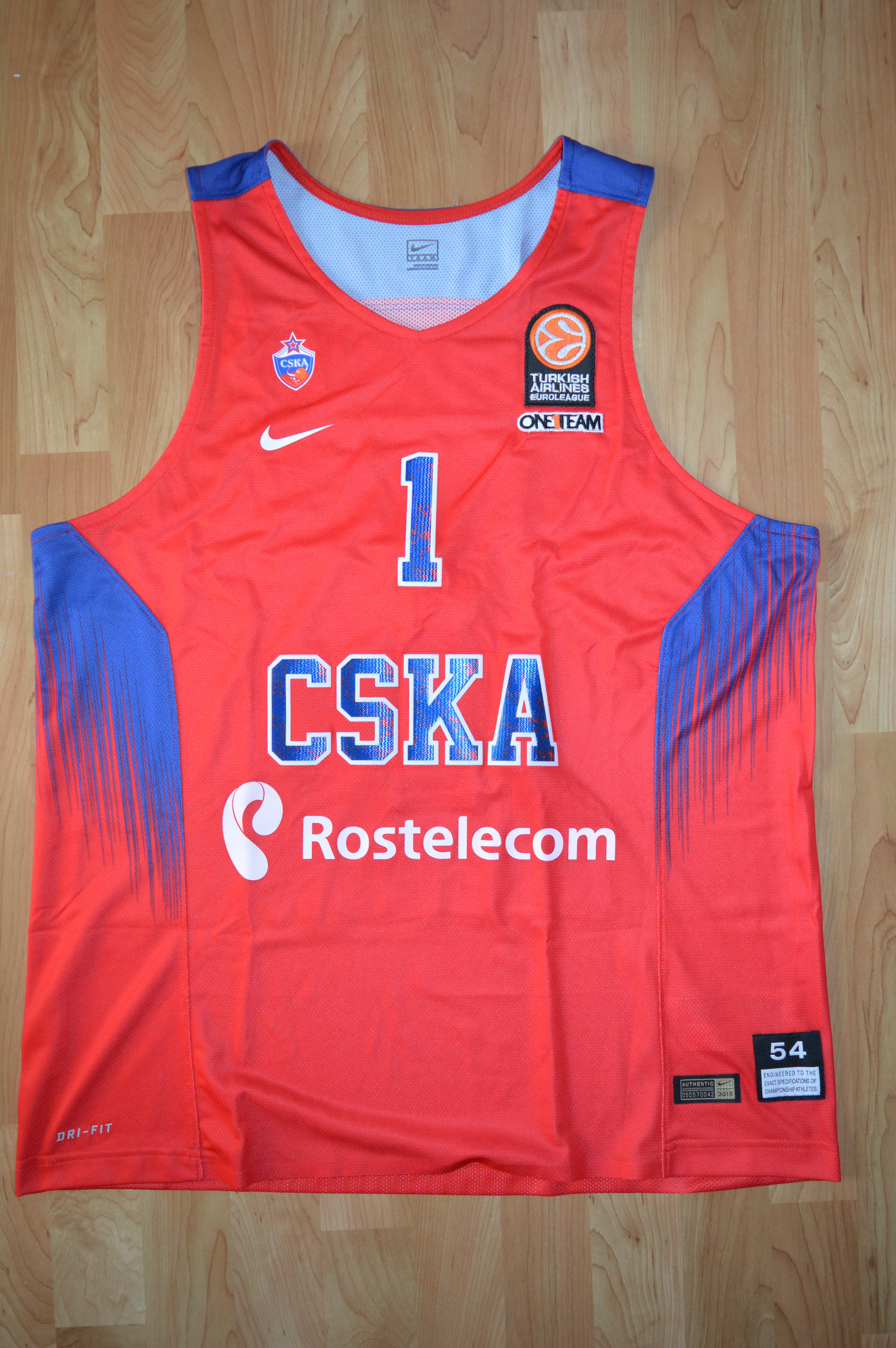 Ídolo político complejidad CSKA MOSCÚ 15/16 – Nando de Colo Campeón y MVP Euroliga | Basketball Jersey  Dreams